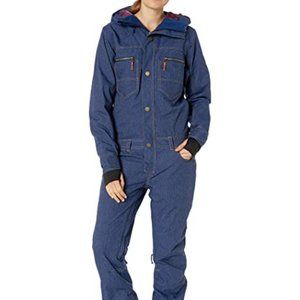 Roxy Formation Snow Suit in Denim Size Large